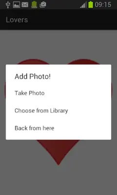 Lovers android App screenshot 1